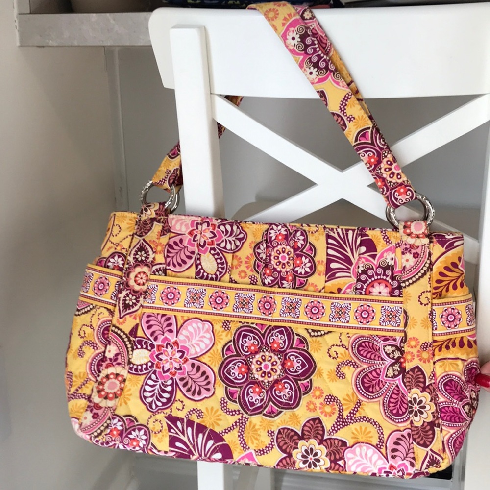 Vera Bradley Stephanie purse Bali Gold